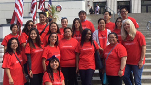 Hitachi Volunteers Commemorate 9/11