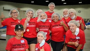 Hitachi Employees Volunteer for 9/11 Day