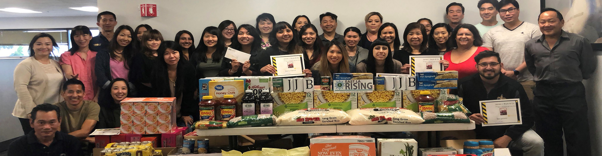 Hitachi Participate in Annual Food Drive